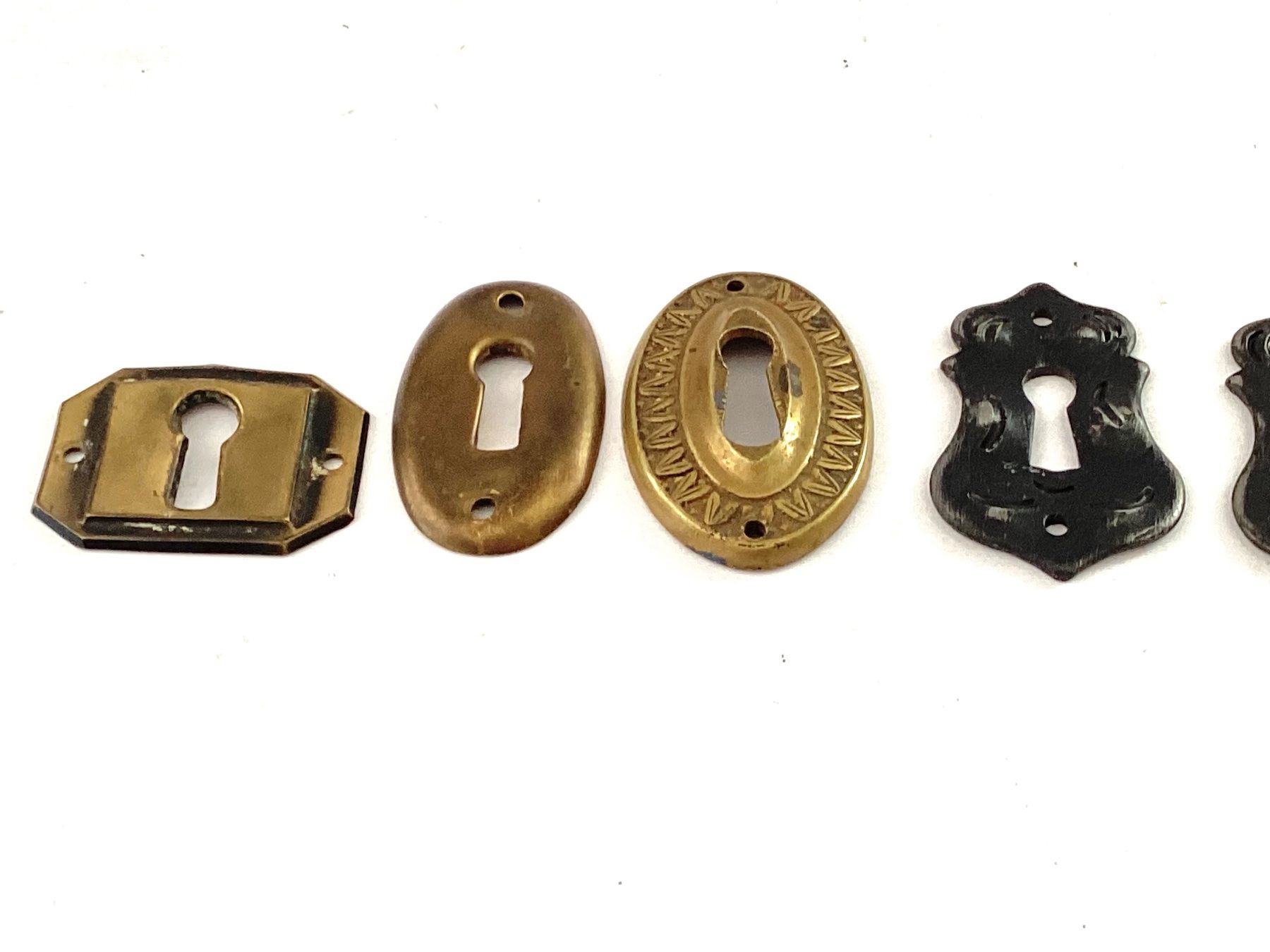 Ferramenta: 10 Möbelschilder Messing, Eisen, Schublade, Türe ,etc. – Usato da Eglisau venduto da mar_5rn2 8