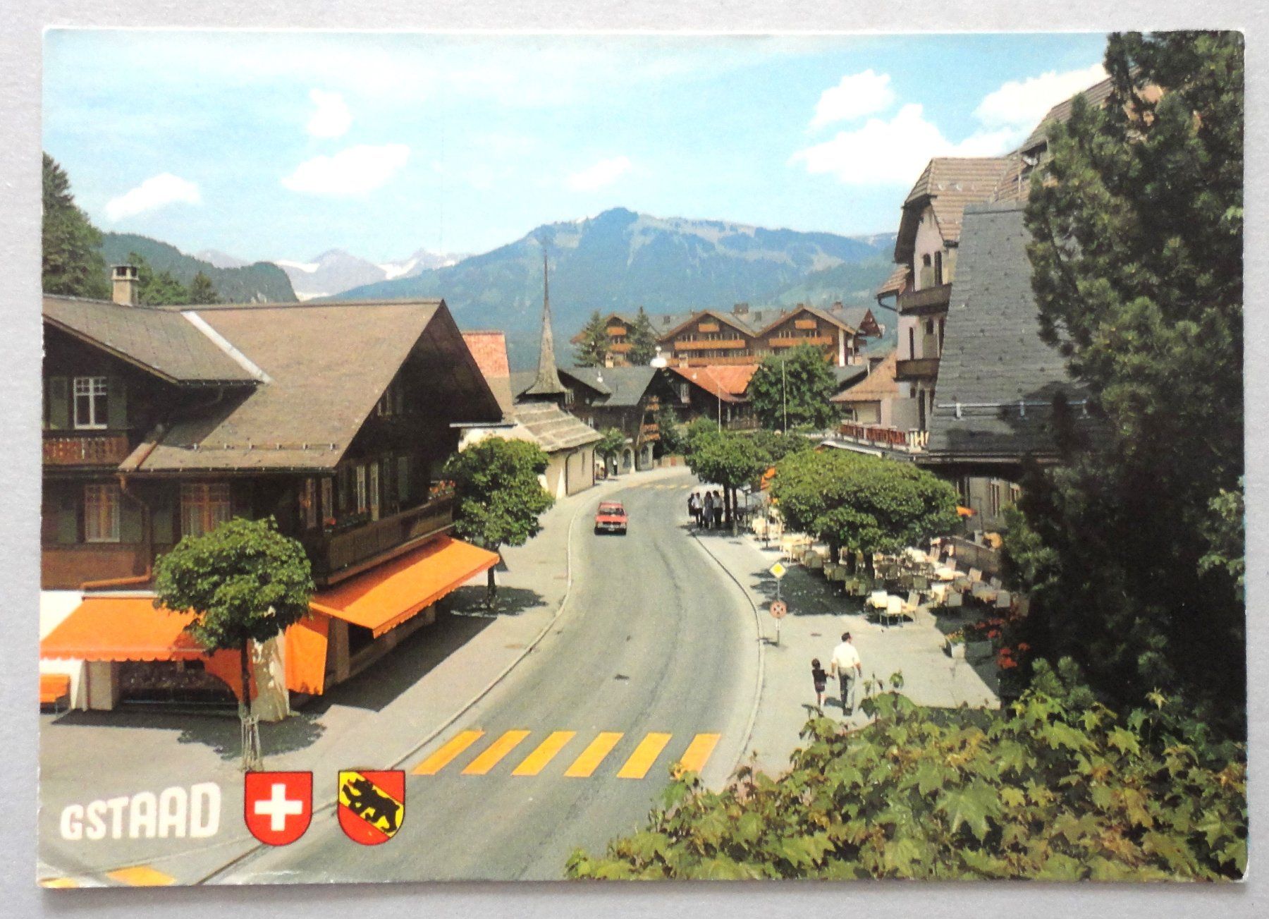 Cartoline postali: Gstaad 1050 m – Difettoso da Fétigny venduto da Billy2miny