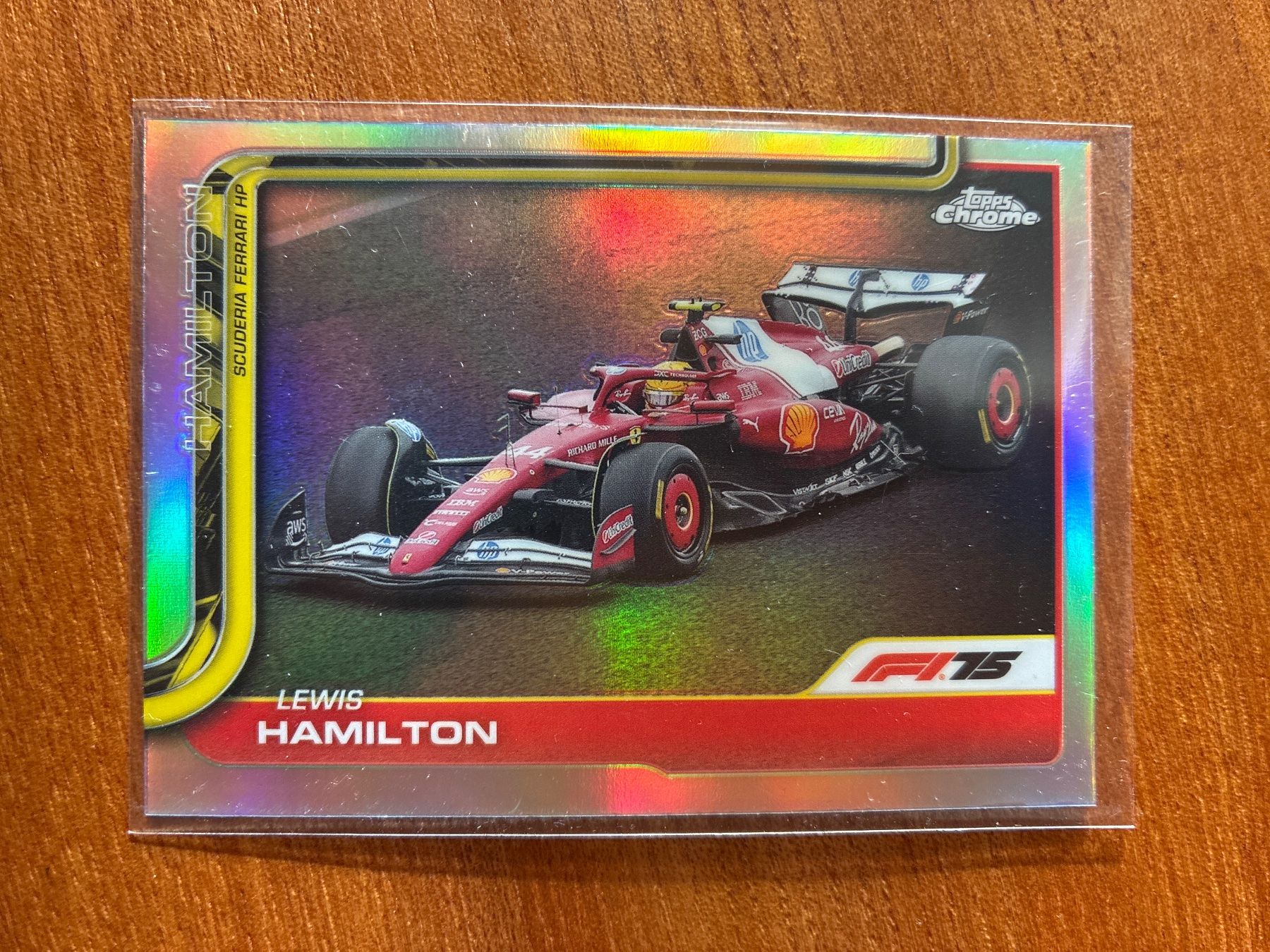 Topps Sammelbilder & Trading cards: Topps Chrome Lewis Hamilton Refractor – Gebraucht aus Wangenried von Garagara
