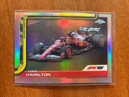 Topps Chrome Lewis Hamilton Refractor
