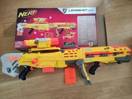 Nerf Longshot CS-6, Nerf Elite N-Strike + 4 diverse