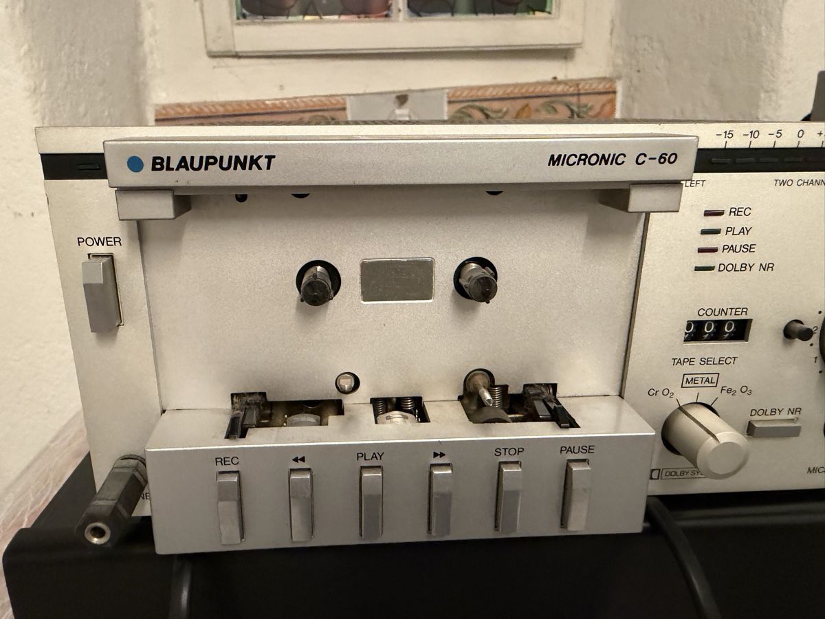 Blaupunkt Registratori: Blaupunkt RC-60 seltene Tapedeck – Difettoso da Trimbach venduto da SABO-61 3