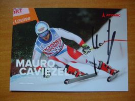MAURO CAVIEZEL (CH) SKISTAR AUTOGRAMMKARTE