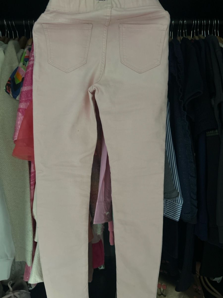 H&M Pantaloni: Rosa Mädchen Jeans H&M Gr. 140 Stretch – Usato da Salenstein venduto da sehrgut 2