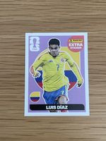 Panini Sammelbild violett Luis Díaz