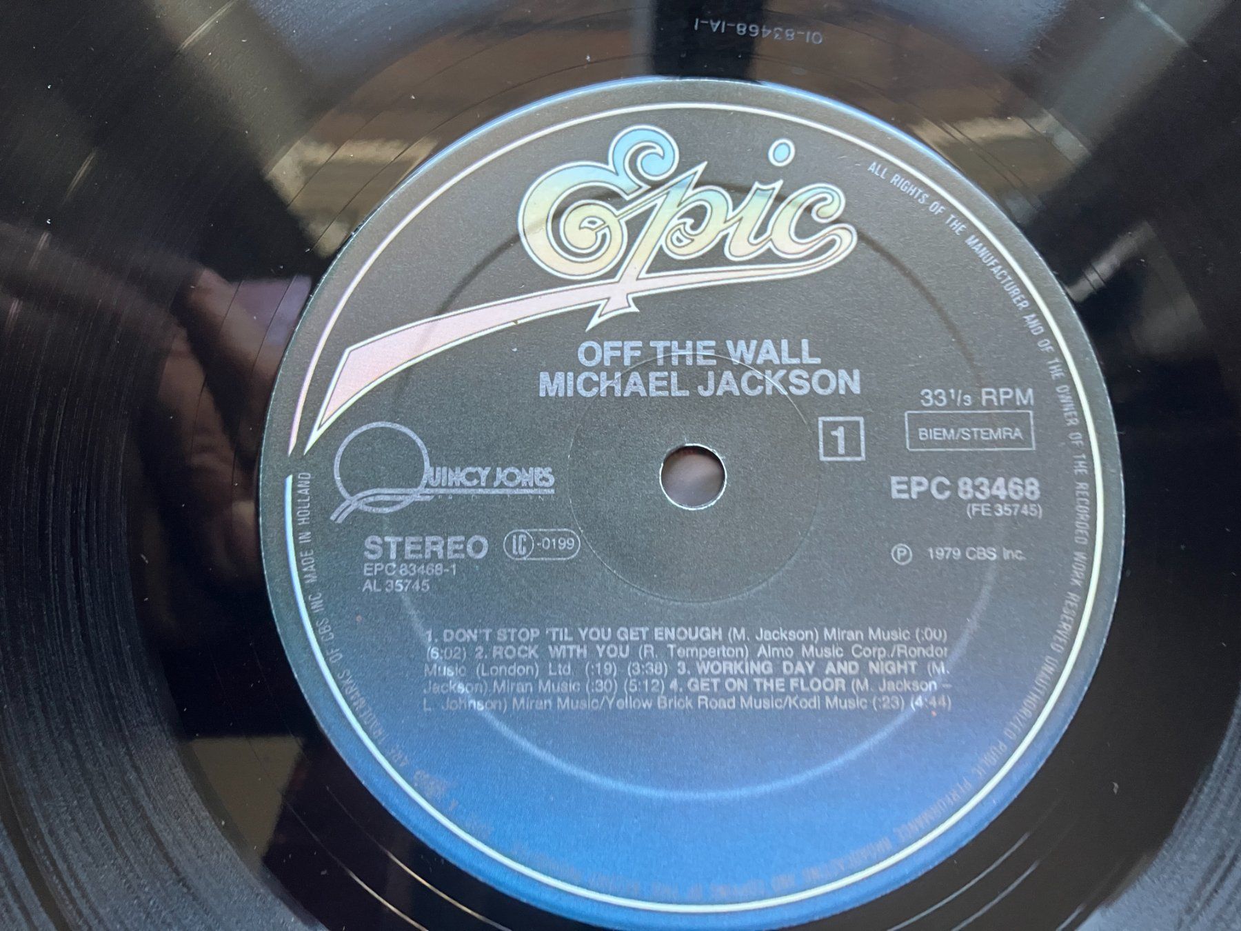 Dischi in vinile: Michael Jackson – Usato da Aarwangen venduto da Jukebox3 6
