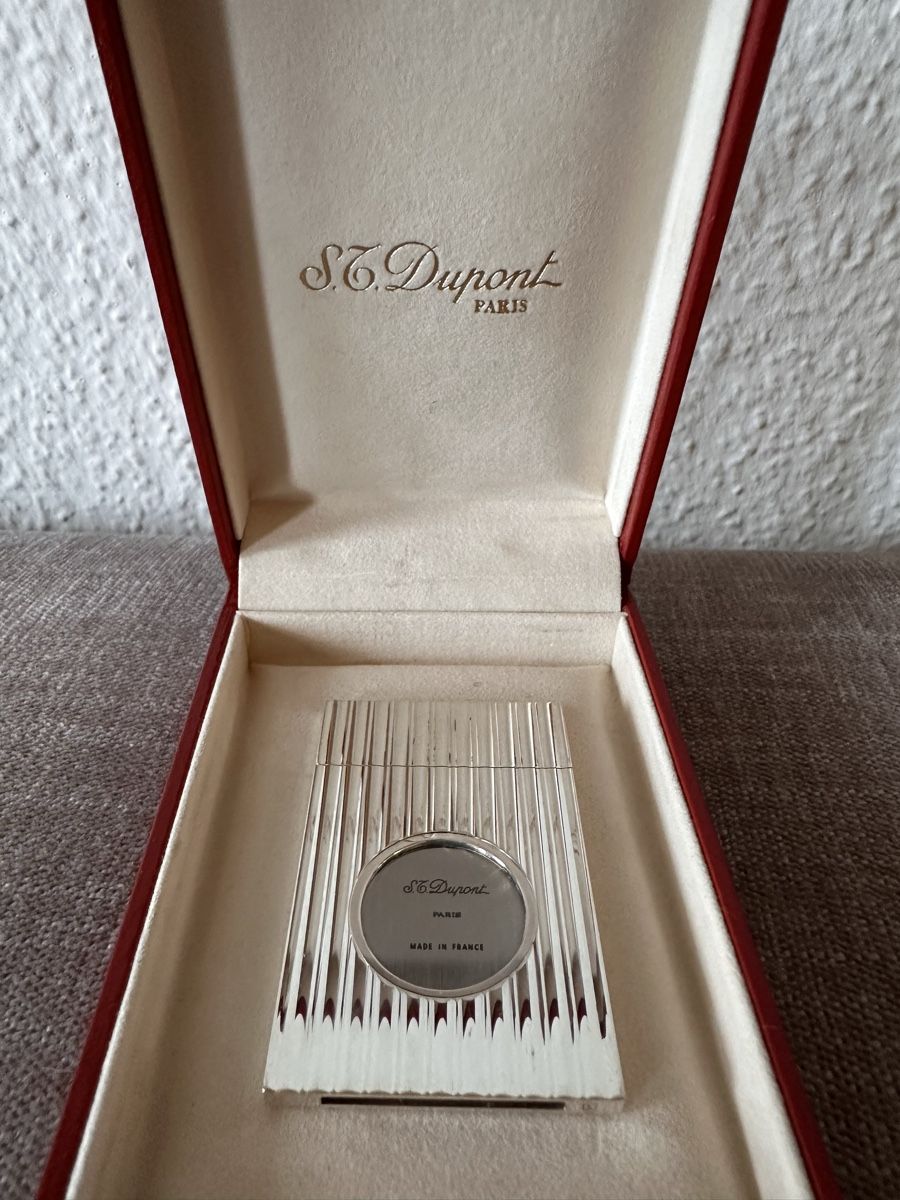 Cigares: S.T. Dupont Zigarrenschneider versilbert – Neuf (Voir description) à Zürich par Sofferl