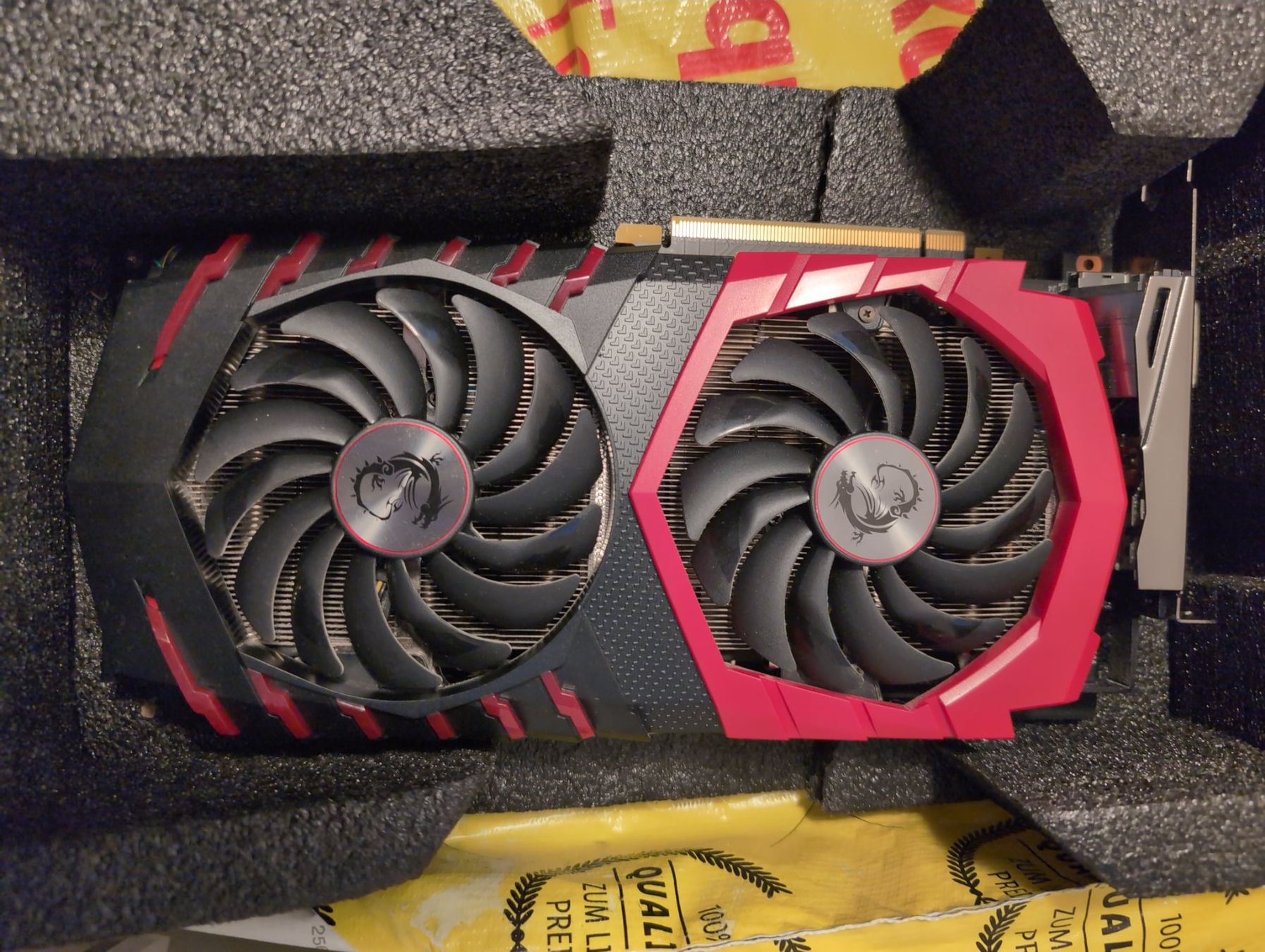 Nvidia Cartes graphiques: MSI GeForce GTX 1060 Gaming X – D'occasion à Aarau par phil_hxc