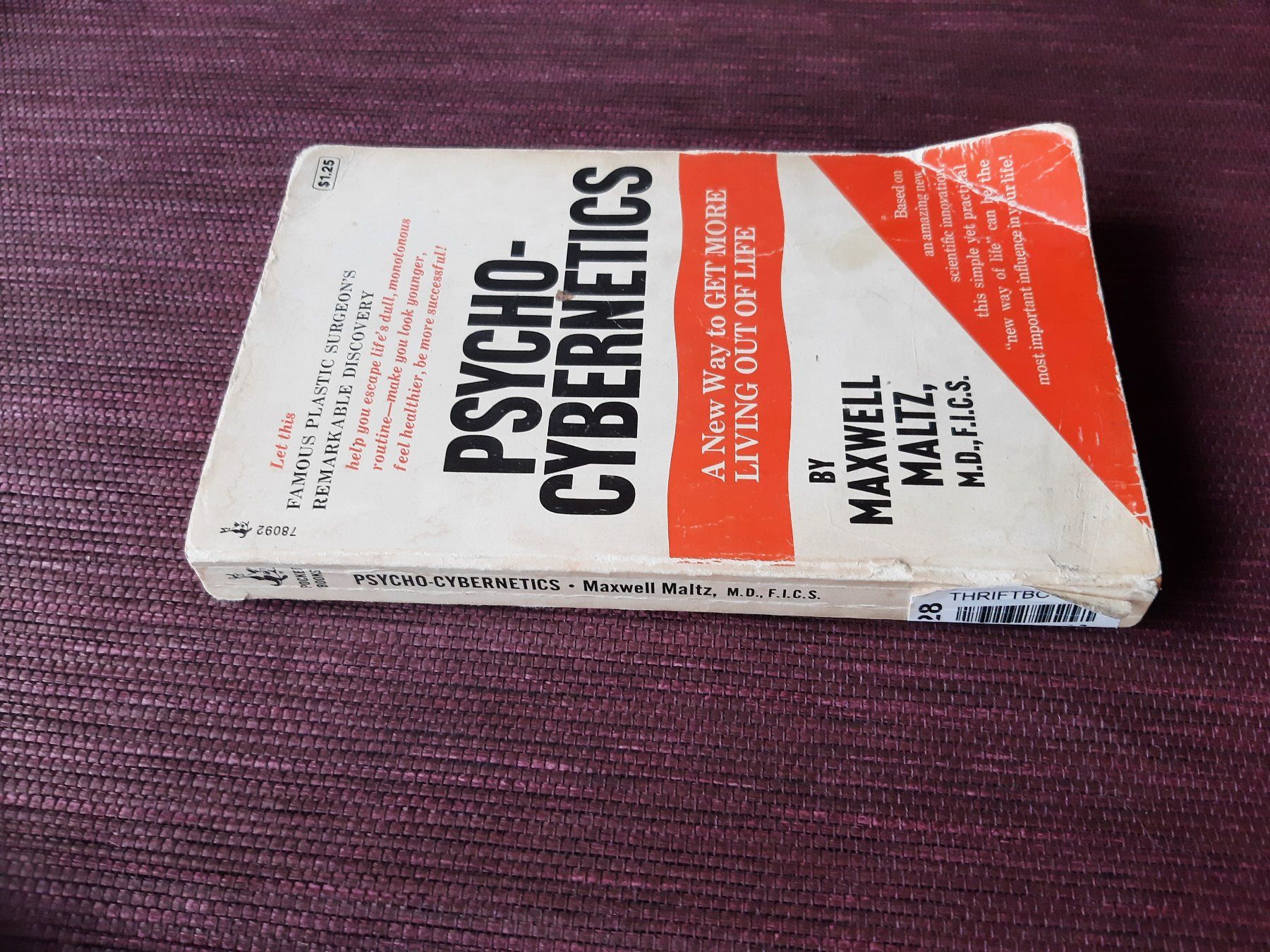 Livres: Psycho-Cybernetics - Maxwell Maltz – D'occasion à Fribourg par metalhands 1