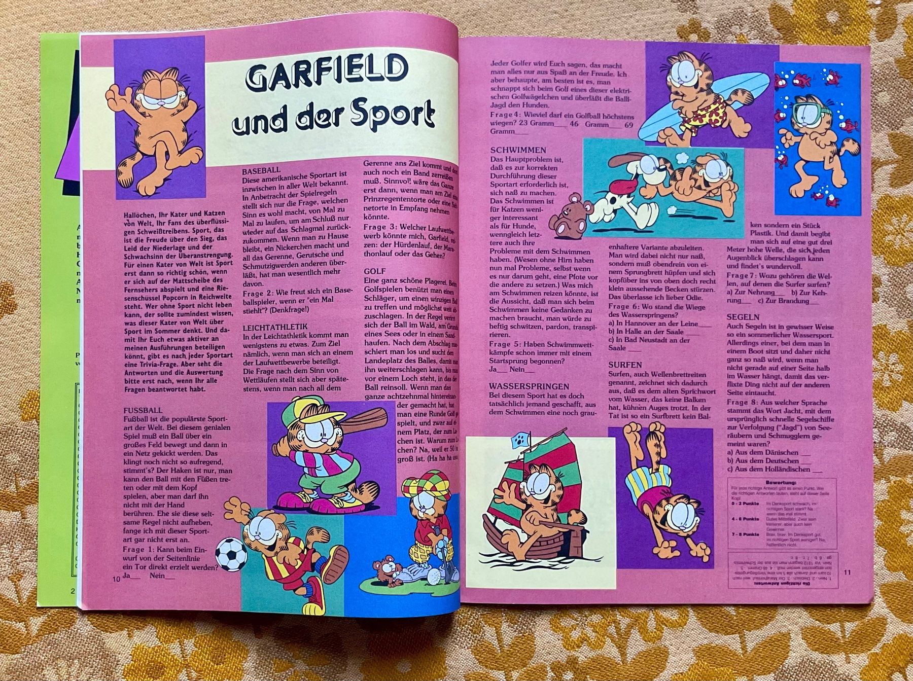 Comics: Garfield Heft Nr 8 von 1993 – Gebraucht aus Endingen von nathan05 3