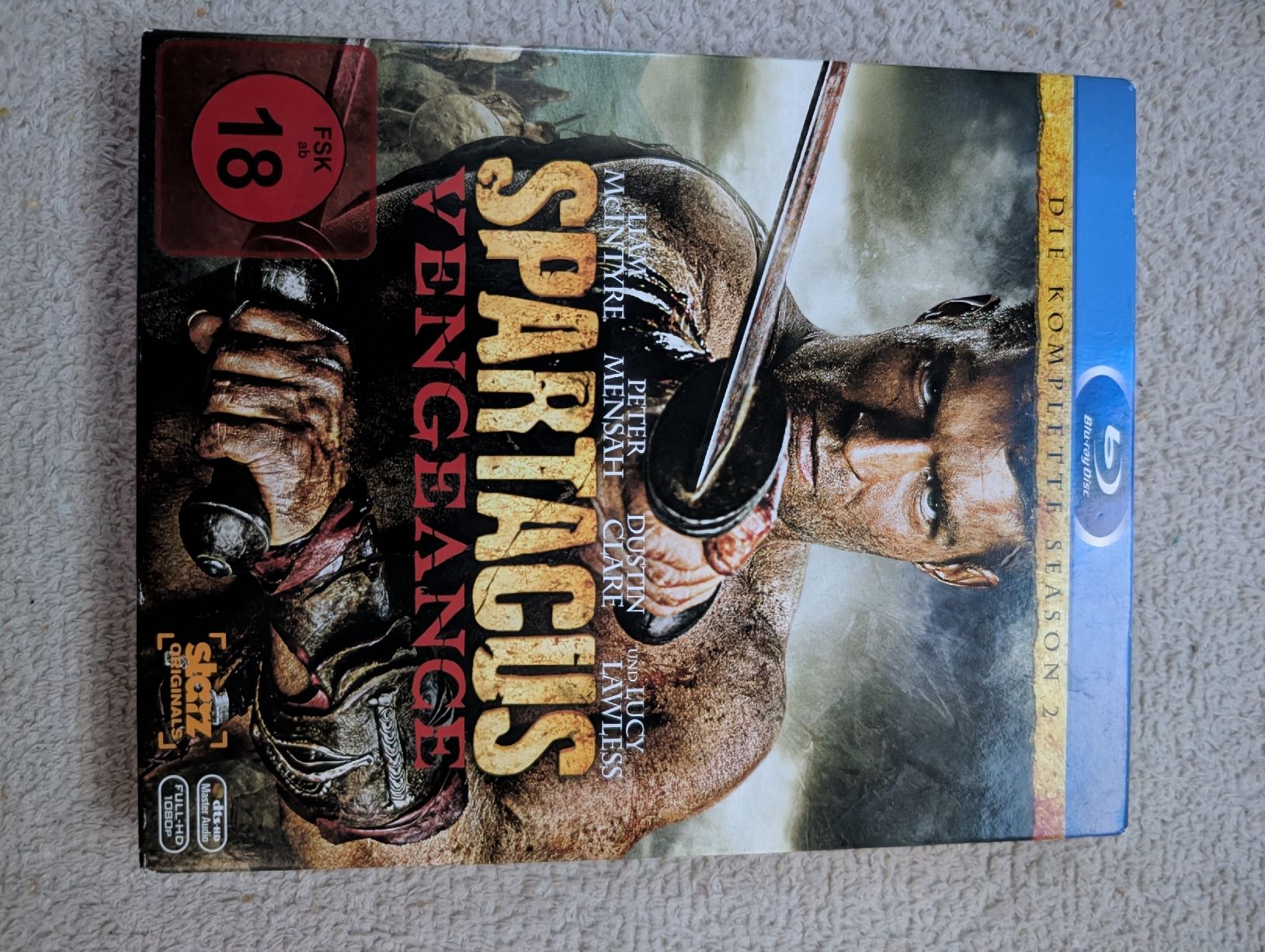 Tutti i DVDs: Spartacus Vengeance Complete Season 2 Blu-ray Disc – Usato da Hünenberg See venduto da SpecialEditionGaming