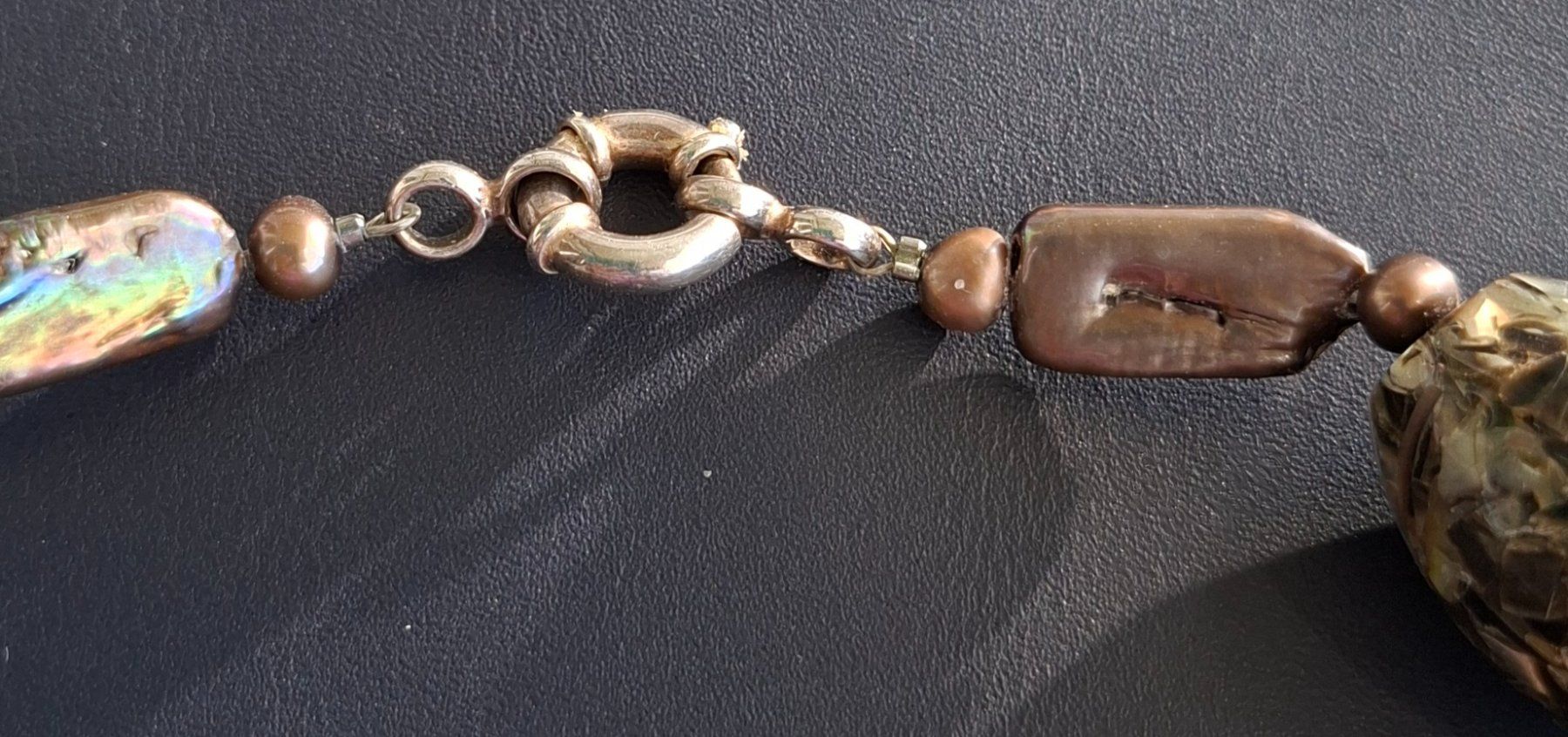 Catenine: Collier 925 et nacre – Usato da Biel/Bienne venduto da raf_2yqq 3