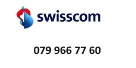 Neue 079 966 77 60 Swisscom PrePaid Handy Nummer inkl. 20.-!