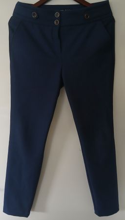 DiKa Business Smart Trousers, Navy Blue, Size 38 - Chic