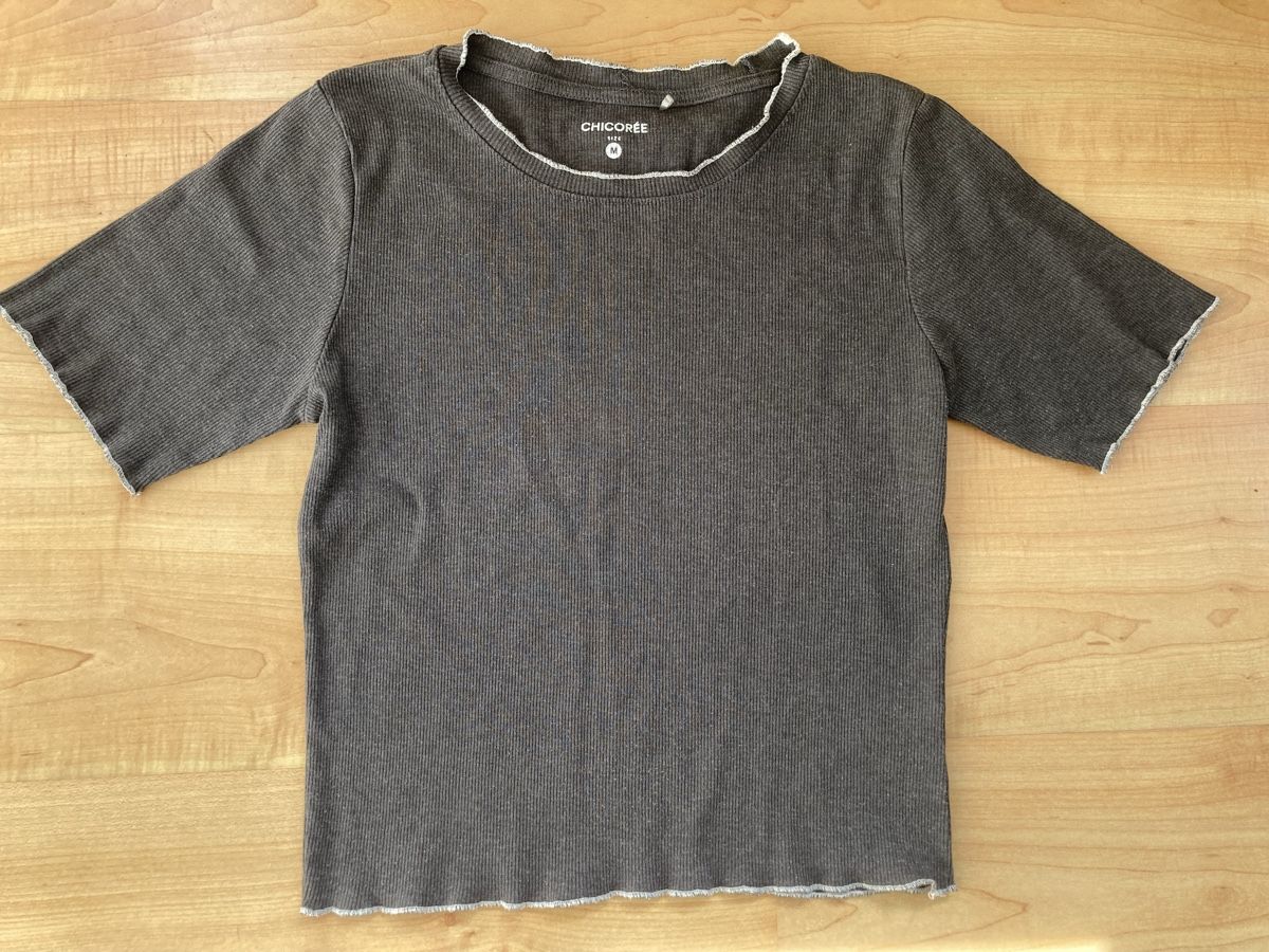T-shirt: Chicoree Damen T-Shirt, Grösse M,  Farbe anthrazit – Usato da Allschwil venduto da Robot3