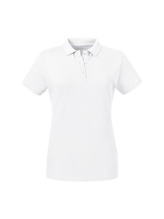 Damen Bio-Baumwolle Poloshirt Russell, Gr.L