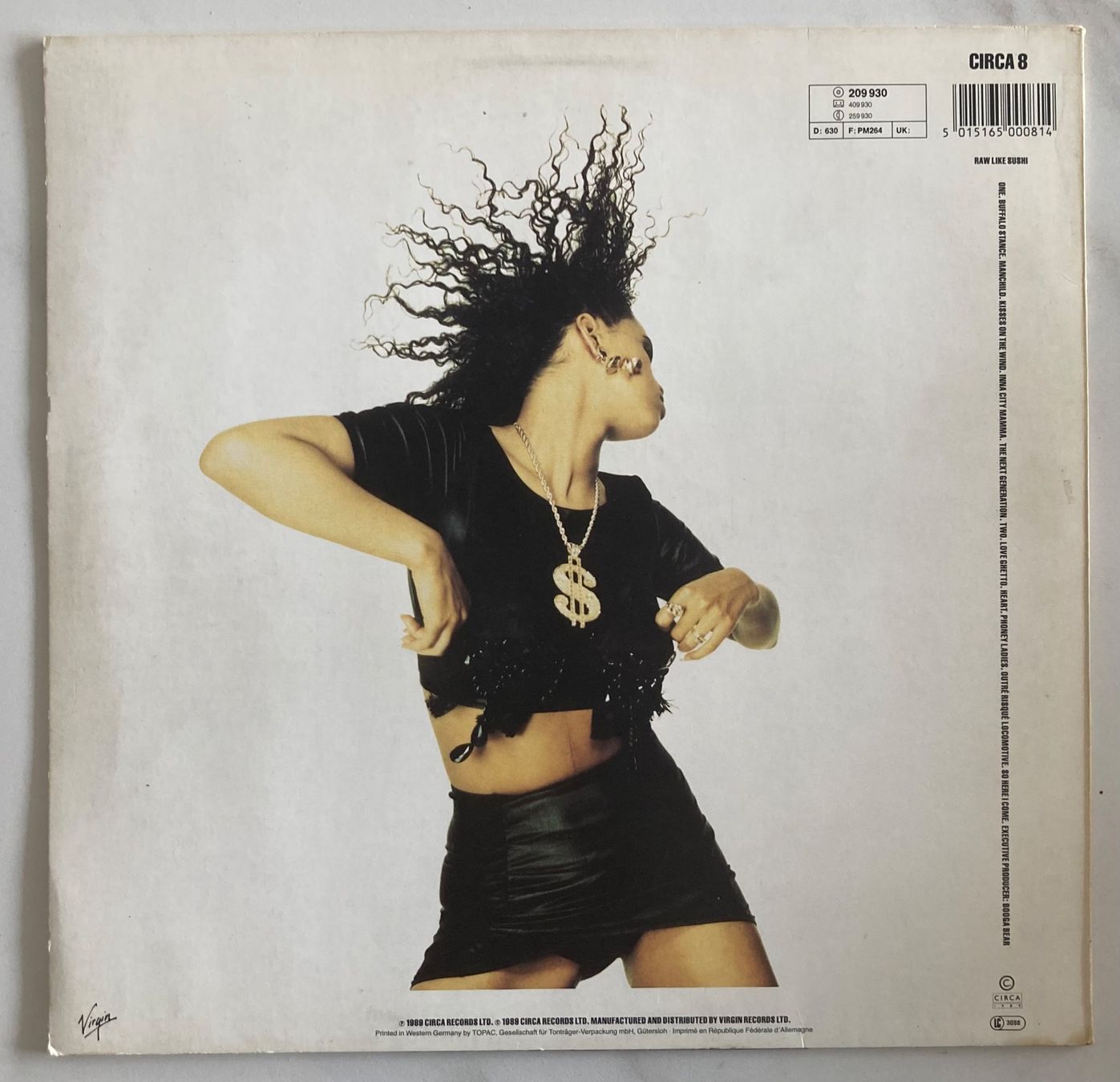 Vinyles: NENEH CHERRY - RAW LIKE SUSHI – D'occasion à Poliez-Pittet par Newtown-Records 1