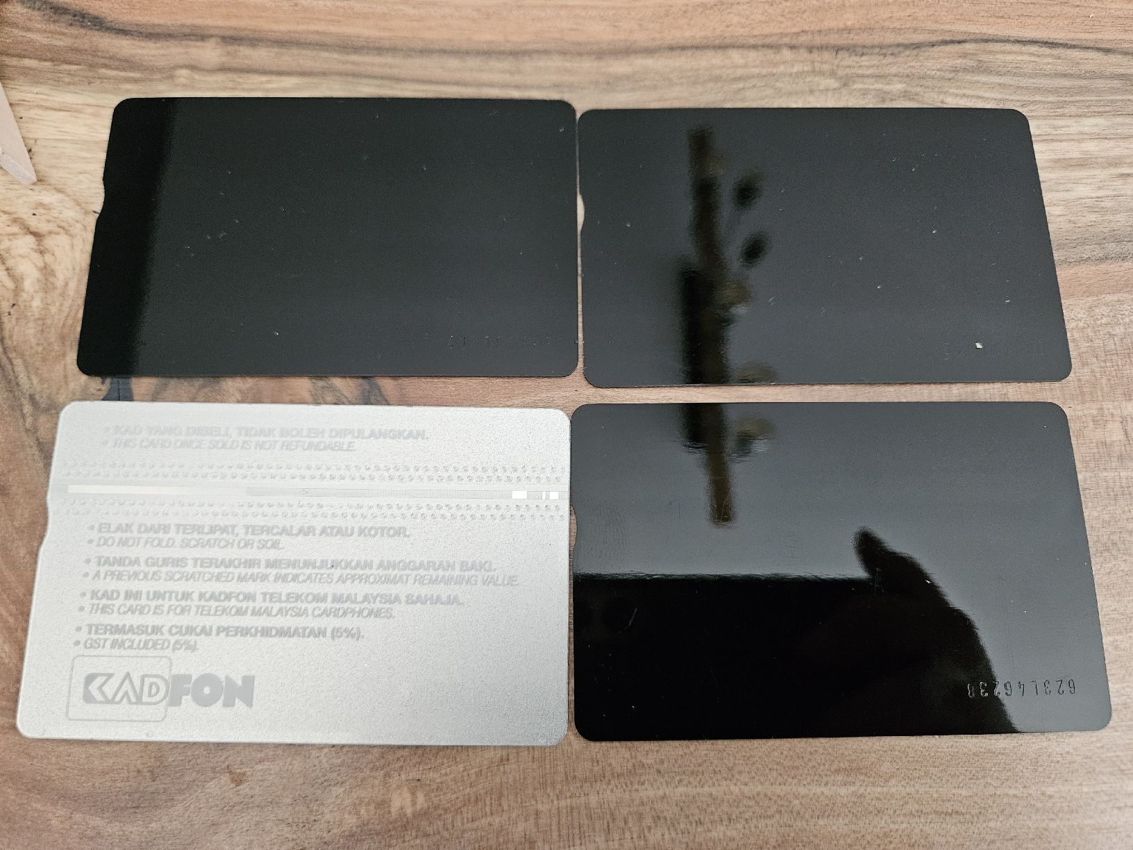 Schede telefoniche: 4 test and demo card – Usato da GRANGES VS venduto da Aeleison 1
