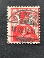 Schweiz 1912 Helvetia 10 Rp. Vollstempel GERSAU 19.VI.12