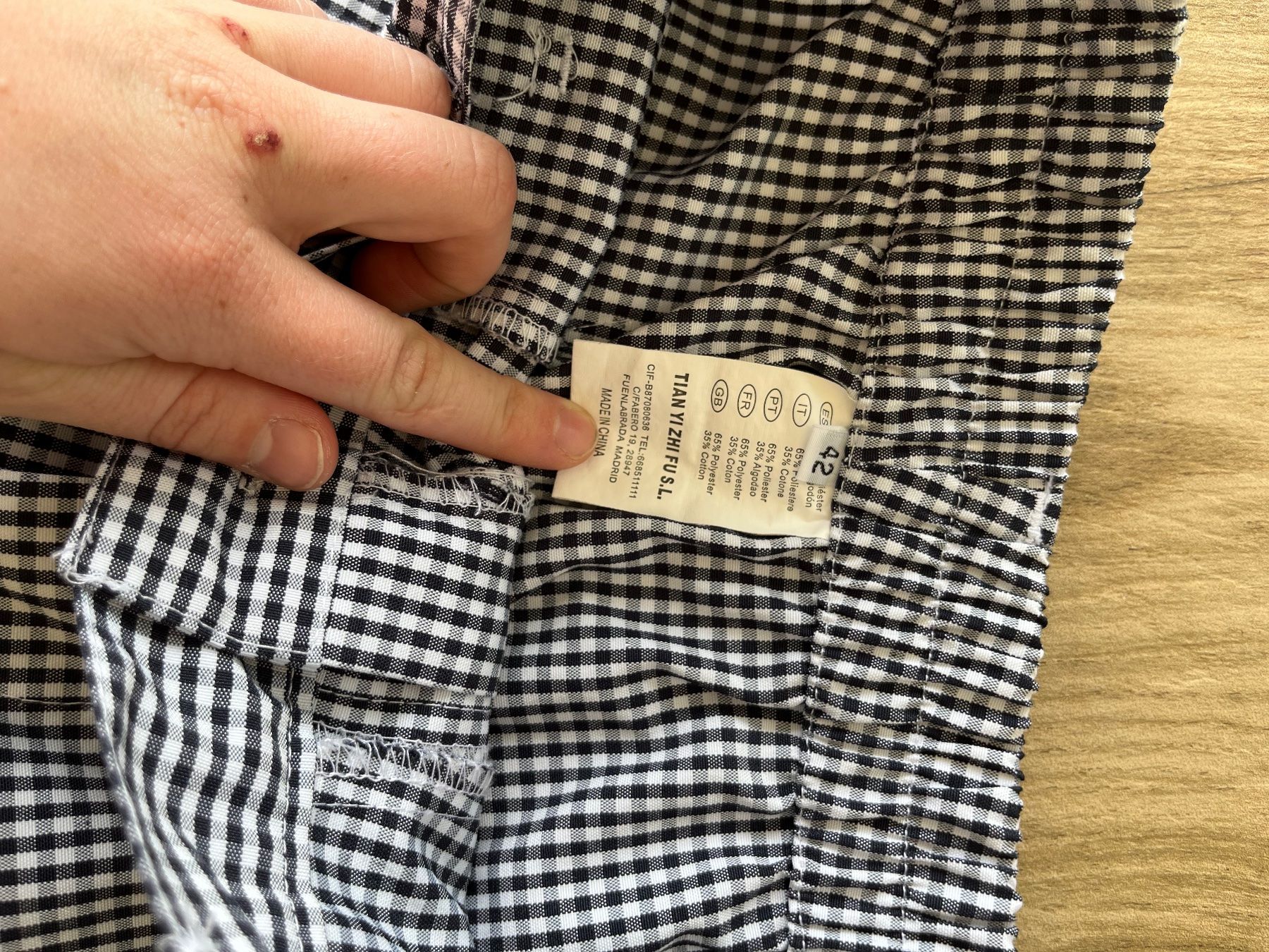 Pantaloni: oversized Hosen kariert – Usato da Zuzwil SG venduto da dieschnellemichelle 3