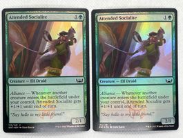 2x Attended Socialite Foil - MTG Magic The Gathering Karte