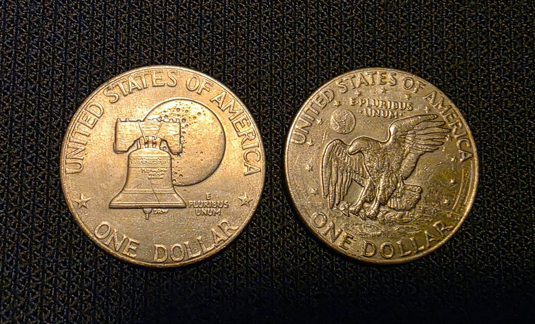 Tutti le monete: 2 USA DOLLAR 1977,1976 ORGINALSCAN – Usato da Schönenwerd venduto da 1952kv 1