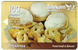 Telefonkarte Slowenien Chip-572 3000 Ex