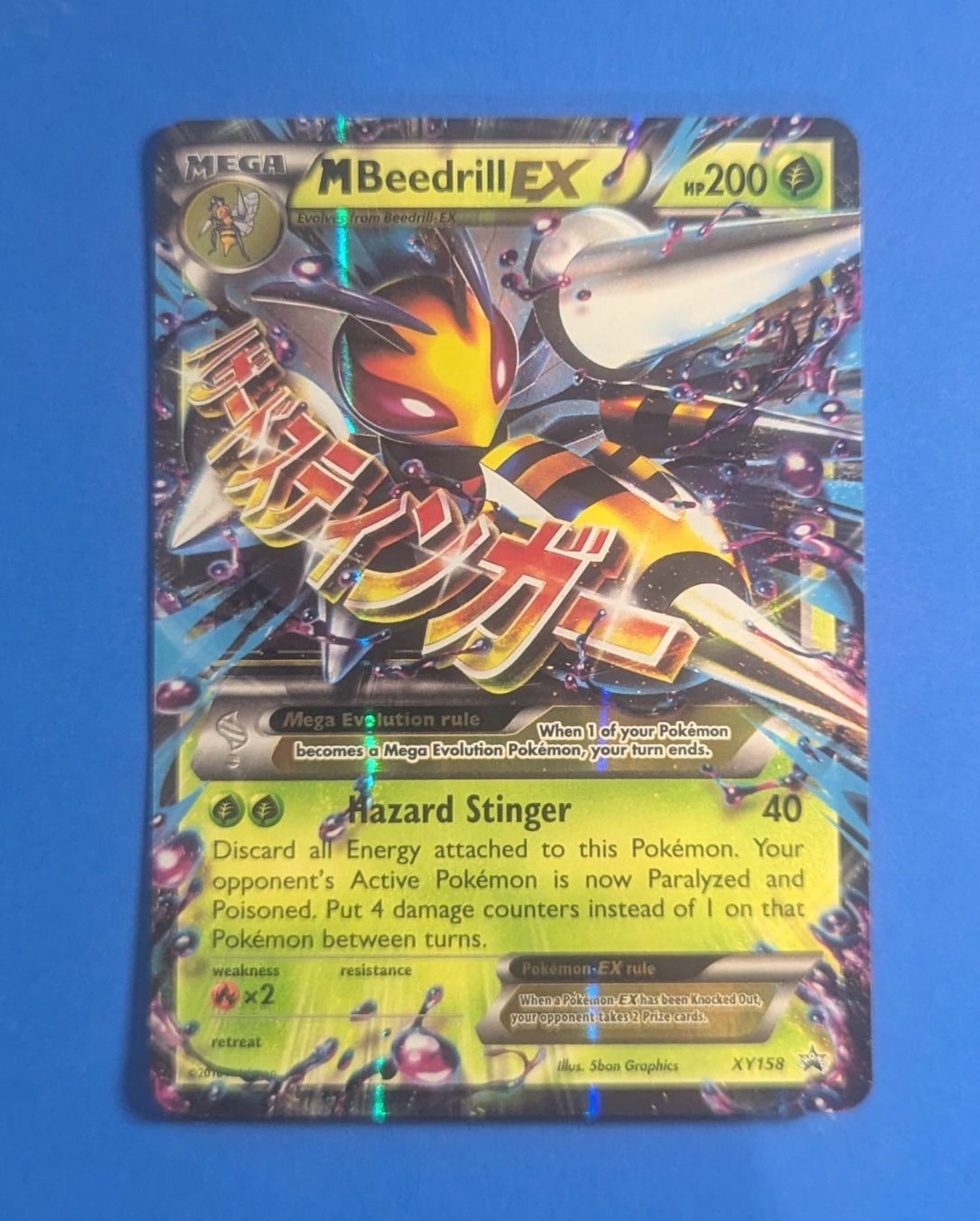 Pokémon Carte collezionabili: MBeedrill EX XY158 – Usato da Zürich venduto da printz7