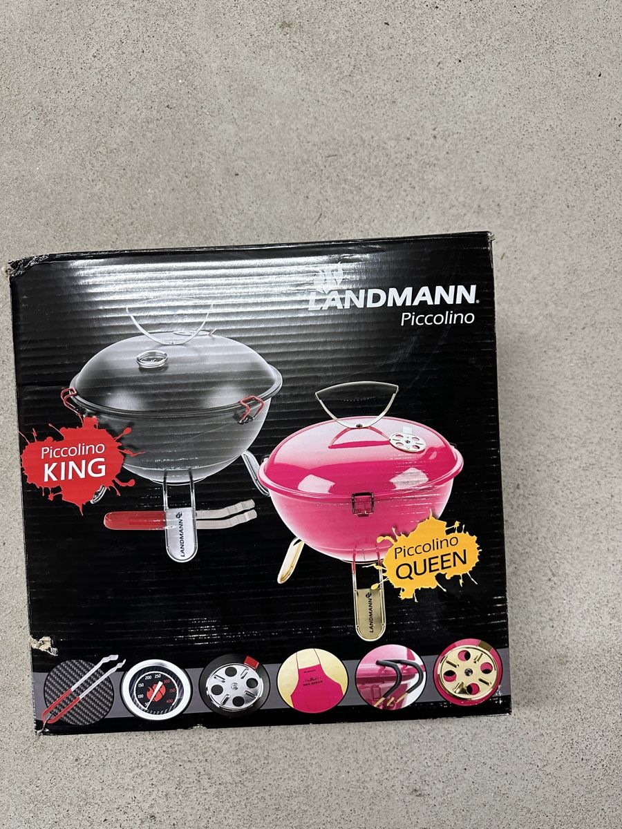 Griglie: Landmann Grill Piccolo King & Queen, NEU – Nuovo (secondo la descrizione) da Surcasti venduto da DamSur