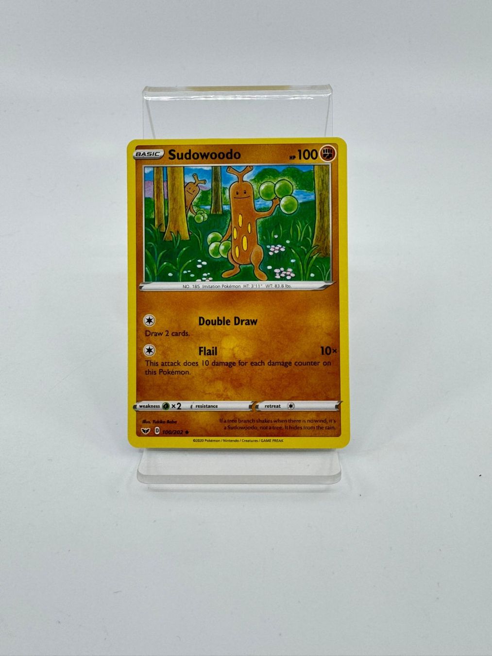Pokémon Carte collezionabili: Pokemon Sudowoodo 100/202 – Usato da Herisau venduto da Pokemon2026