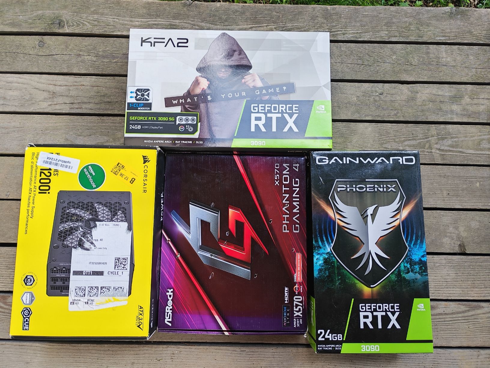 Dual RTX 3090, Open Rig - Ryzen 9 5900X, 64GB RAM, 48GB VRAM (Gebraucht ...