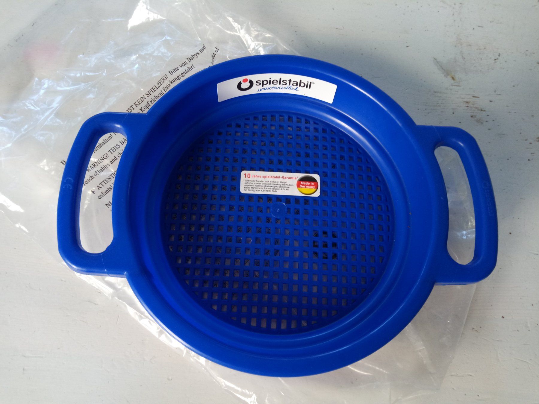 Giocattoli: Sandsieb Blau – Nuovo e nell'imballaggio originale da Beckenried venduto da Havacola 1