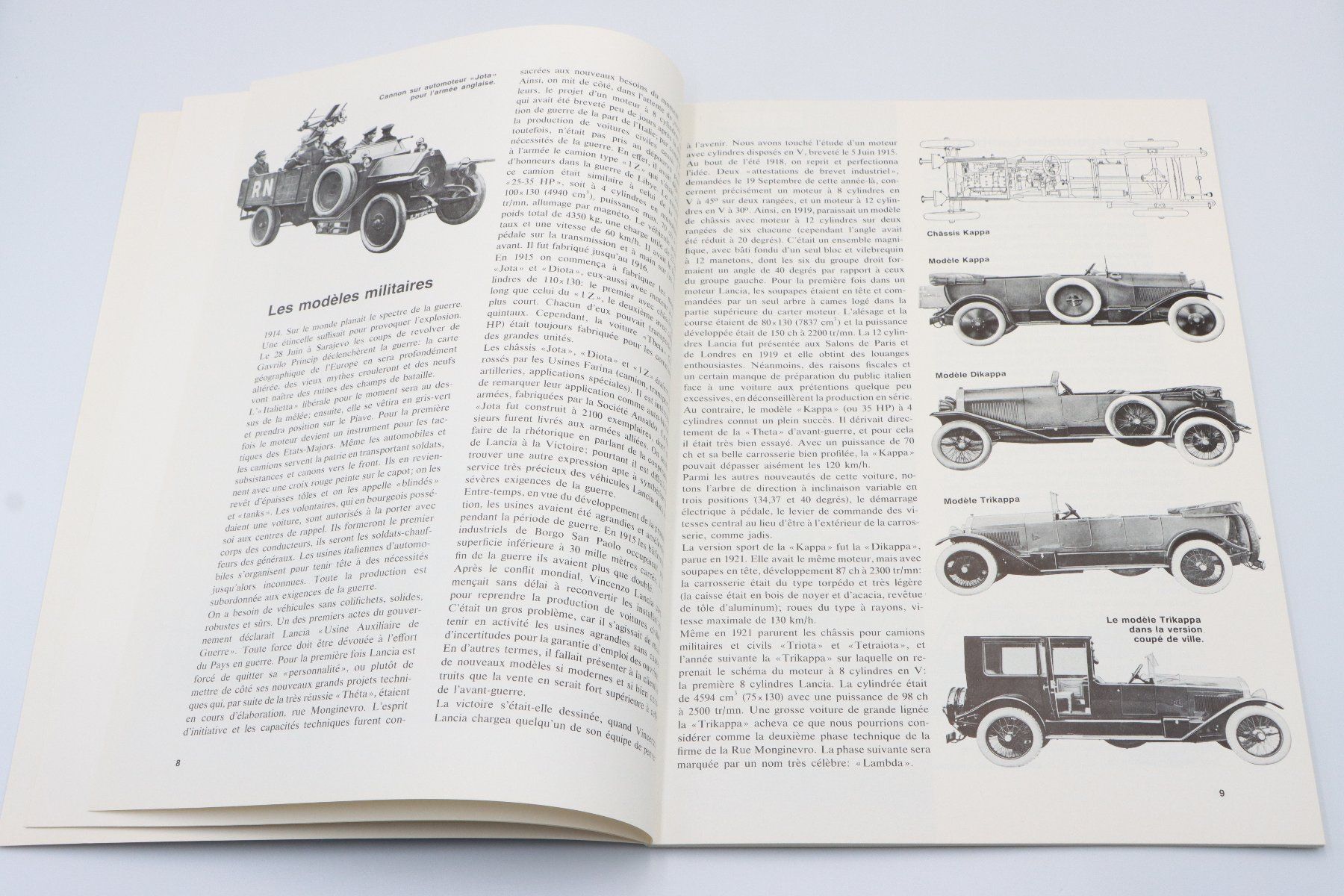 Lancia Dokumente: Lancia Historie ab 1906 Prospekt 1969 – Gebraucht aus Bühl b.Aarberg von Collectorpassions 3