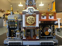 Pantasy Steampunk Bahnhof