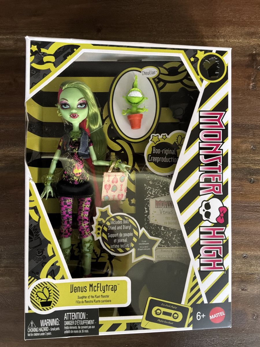 Bambole: Monster High Venus McFlytrap Puppe, Neu im Originalkarton! – Nuovo e nell'imballaggio originale da Galmiz venduto da Chr7D 1