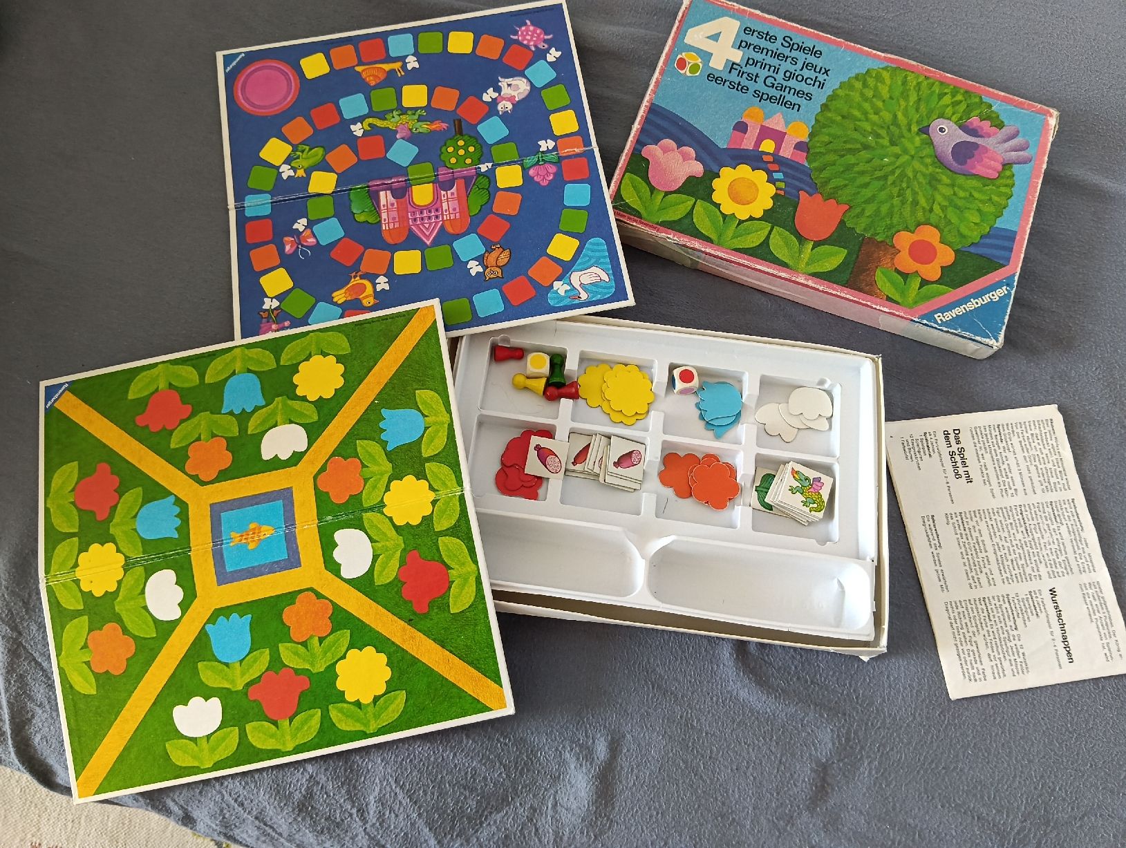 Ravensburger Giochi: 4 erste Spiele, Klassiker – Usato da Wettingen venduto da zadina39 1