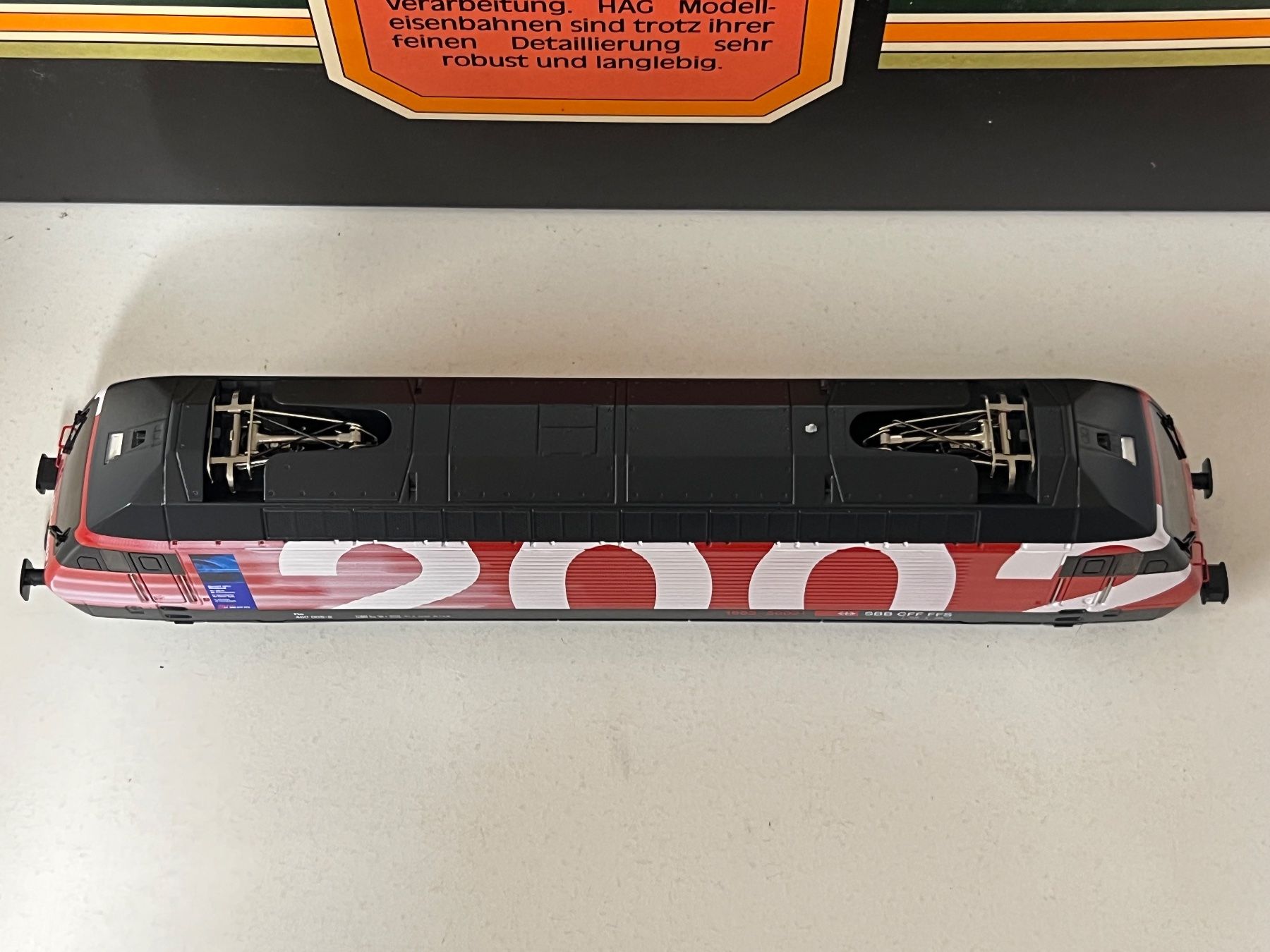 Hag Modellini di ferrovie: HAG Re 4/4 SBB Typ 460 Nr.280 AC H0 Digital – Nuovo (secondo la descrizione) da Neuenhof venduto da ludovicco 4