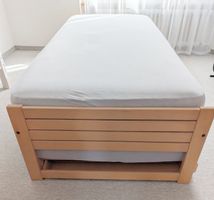 Ausziehbett /Stapelbett Hasena mit Lattenrost Vita-Flex