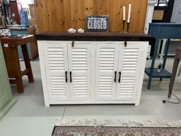 Sideboard Kommode Jalousie restaur. vintage Holz börnie's