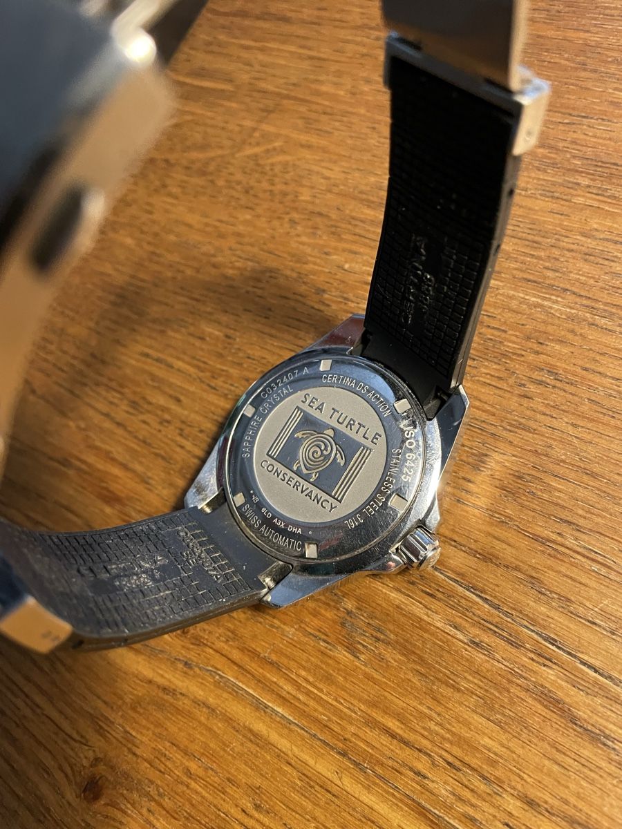 Certina Uhren: Certina DS Action Sea Turtle Conservancy Uhr mit Box – Gebraucht aus Laupen BE von Perigoso 4