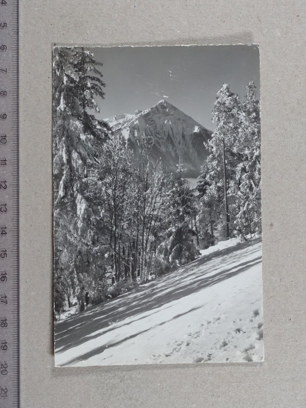 Cartoline postali: Niesen – Usato da Lenzburg venduto da fh1