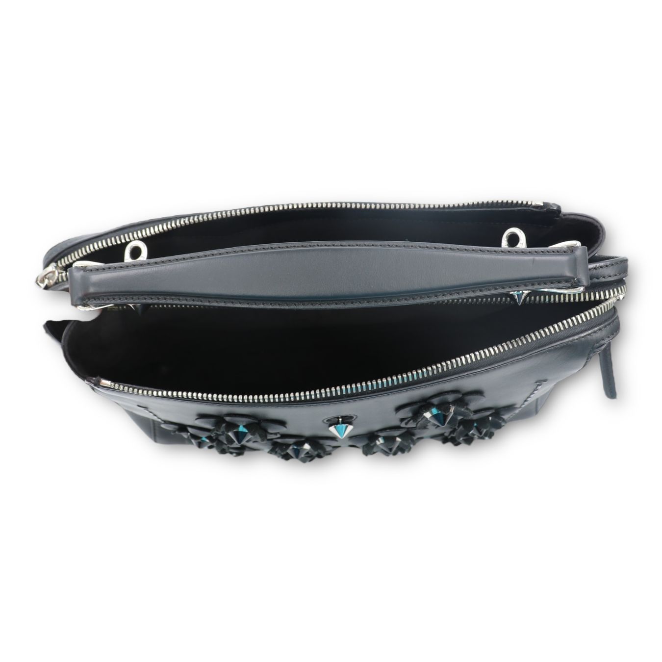 Fendi Borse da donna: Fendi Dotcom flowerland Two-way schwarz – Usato da Binningen venduto da Designerlabels 3