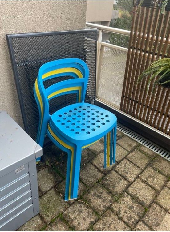 4 Aluminium Stühle Outdoor Garten Kaufen auf Ricardo