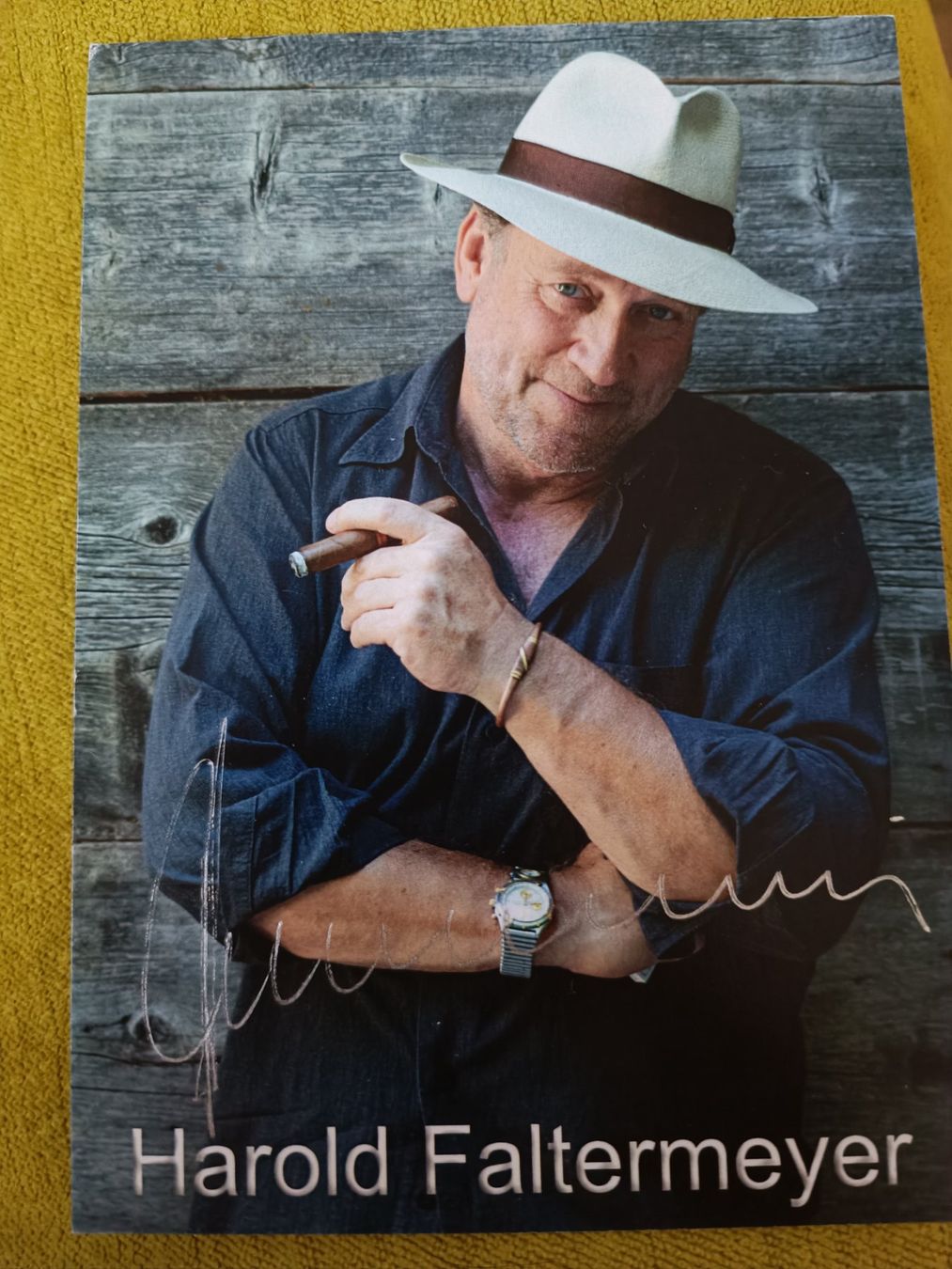 Autogramme: Harold Faltermeyer - handsigniert – Gebraucht aus Menziken von Artographs