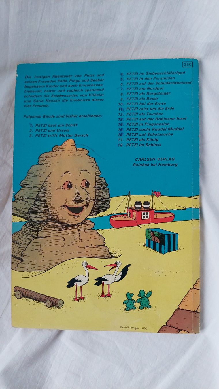 Comics: PETZI in den Pyramiden - 2. AUFL 1966 – Neu (gemäss Beschreibung) aus Arnegg von thurboMax 1
