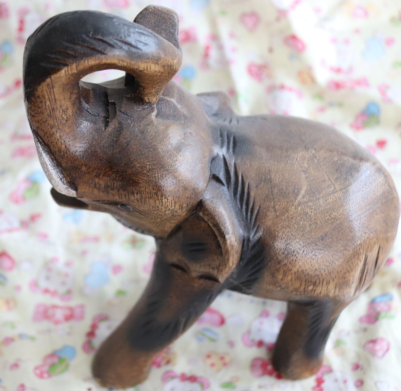 Sculture & Statue: Elefant aus Holz geschnitzt – Usato da Glattfelden venduto da Sirax 1