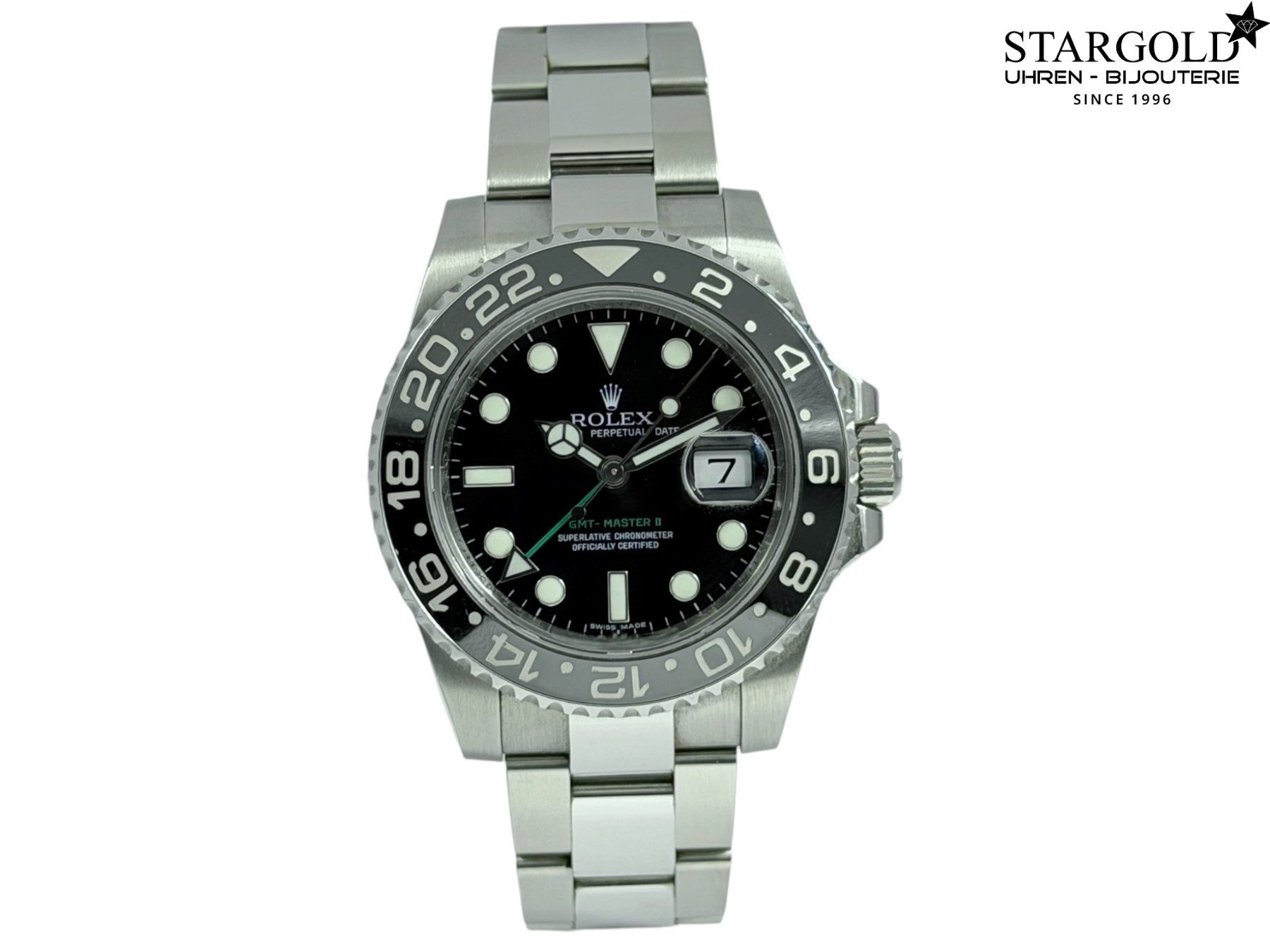 Rolex Orologi: Rolex GMT Master II - 116710LN – Usato da Zürich venduto da Stargold-Uhren