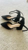 Chaussures femme noires talon carré , 5,5 cm taille 35
