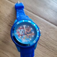 Kinderuhr Paw Patrol blau Kunststoff guter Zustand