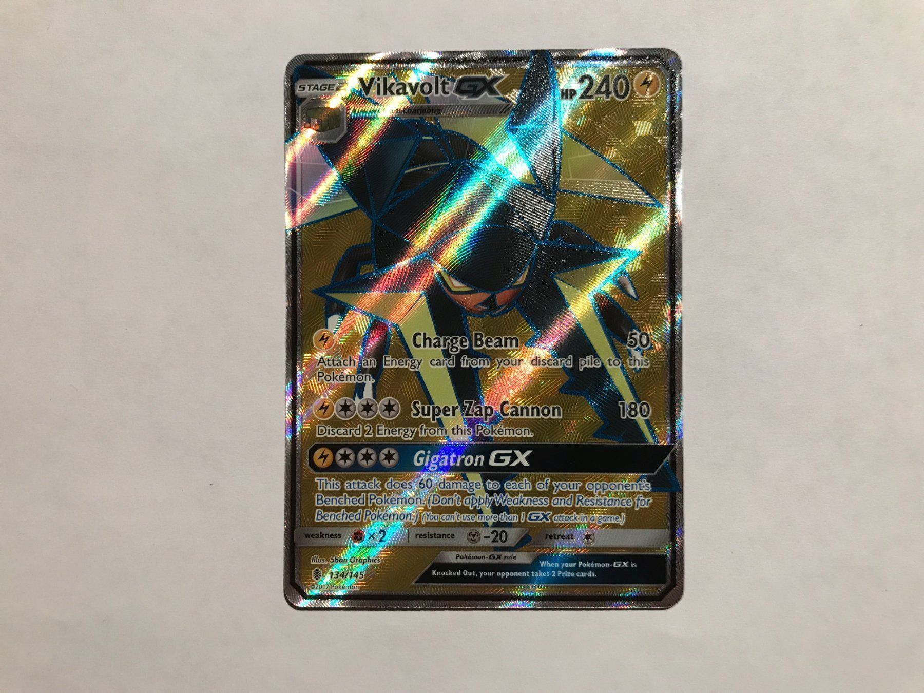 Pokémon Cartes à collectionner: Vikavolt GX FullArt – D'occasion à Hagendorn par Pokecollectorch 1